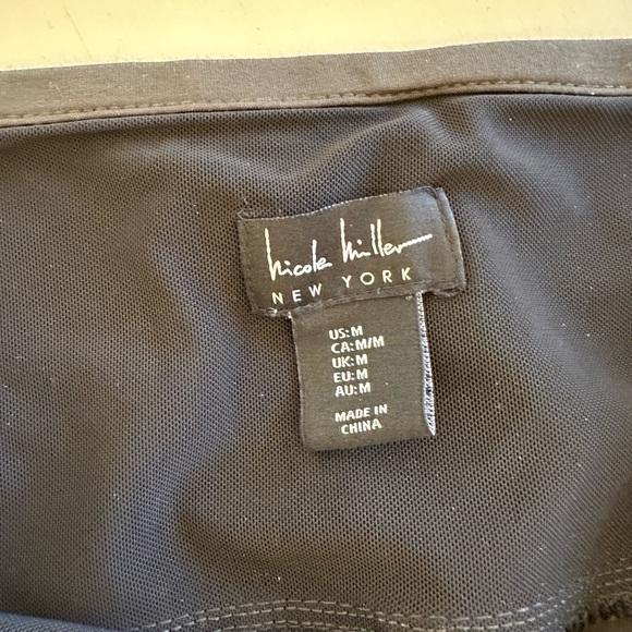 Nicole Miller Dark Olive Green Skinny Pants size M - Picture 5 of 7